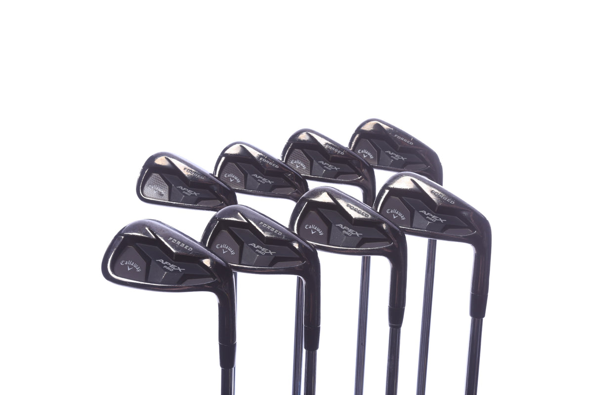 Used Callaway Apex Pro Smoke 19 Iron Set - Right-Handed - 3-PW - Regular Flex