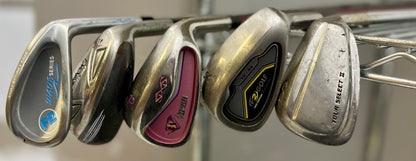 Wholesale Lot of 50 Golf Clubs - Assorted Irons and wedges-Next Round