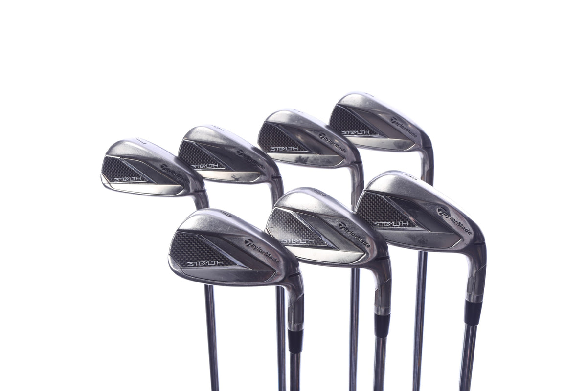 Used TaylorMade STEALTH Iron Set - Right-Handed - 4-PW - Extra Stiff Flex