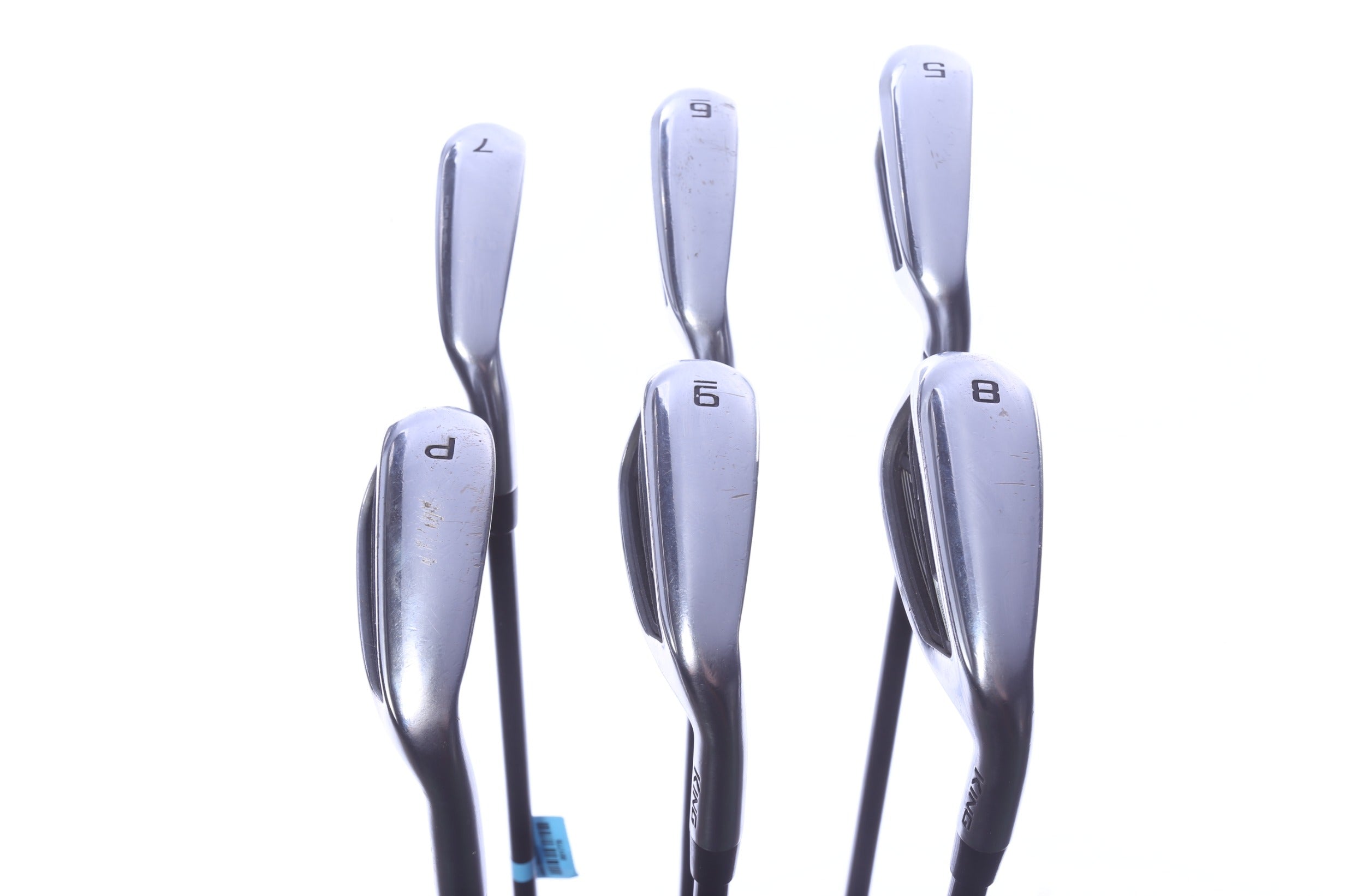 Used Cobra RAD Speed Iron Set - Right-Handed - 5-PW - Variable Flex-Next Round