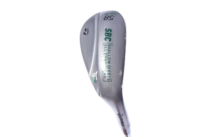 Used TaylorMade Milled Grind 4 Raw Lob Wedge - Right-Handed - 58 Degrees - Wedge Flex-Next Round