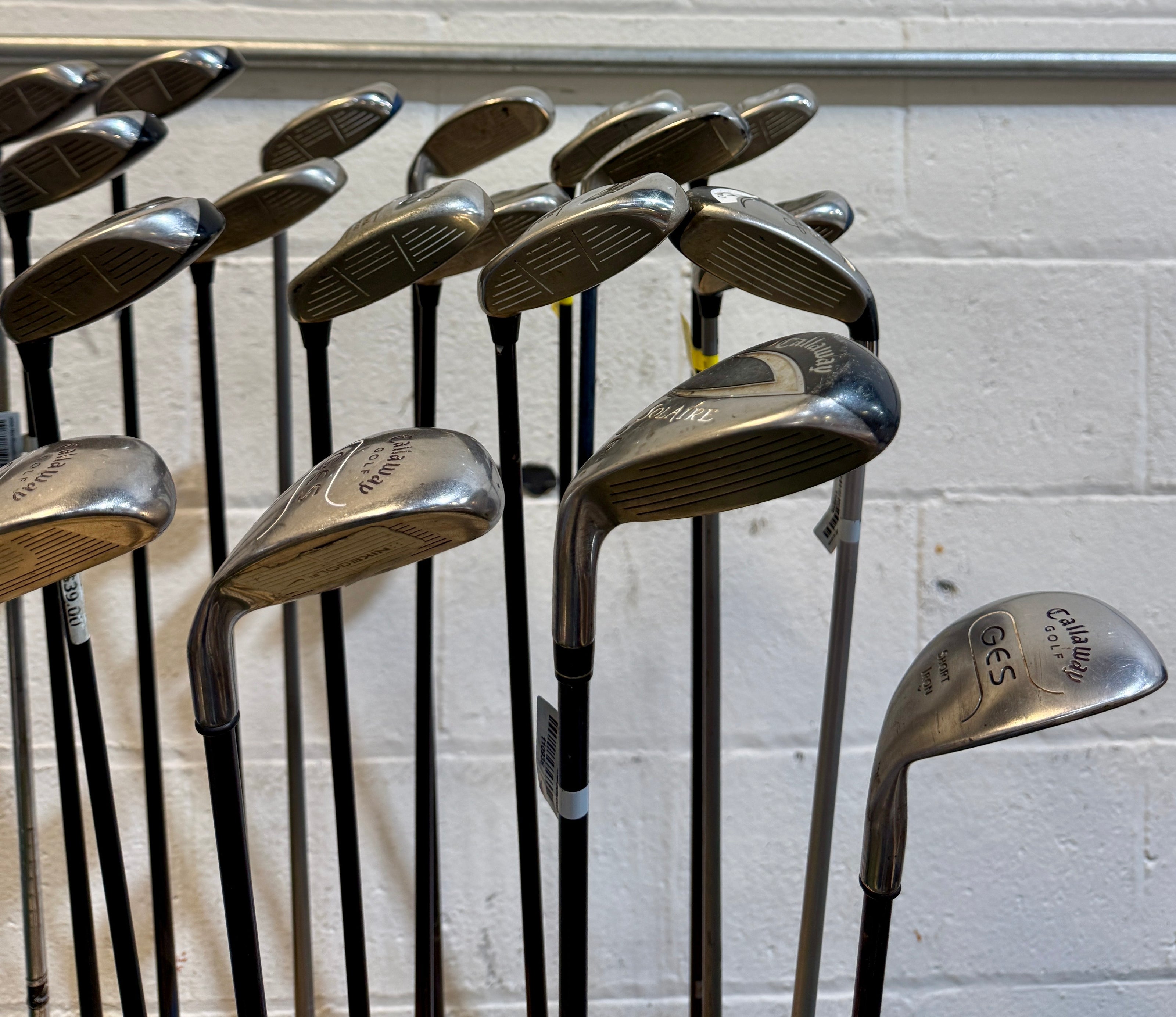 Wholesale Lot of 40 Golf Clubs - Callaway Hybrids-Next Round