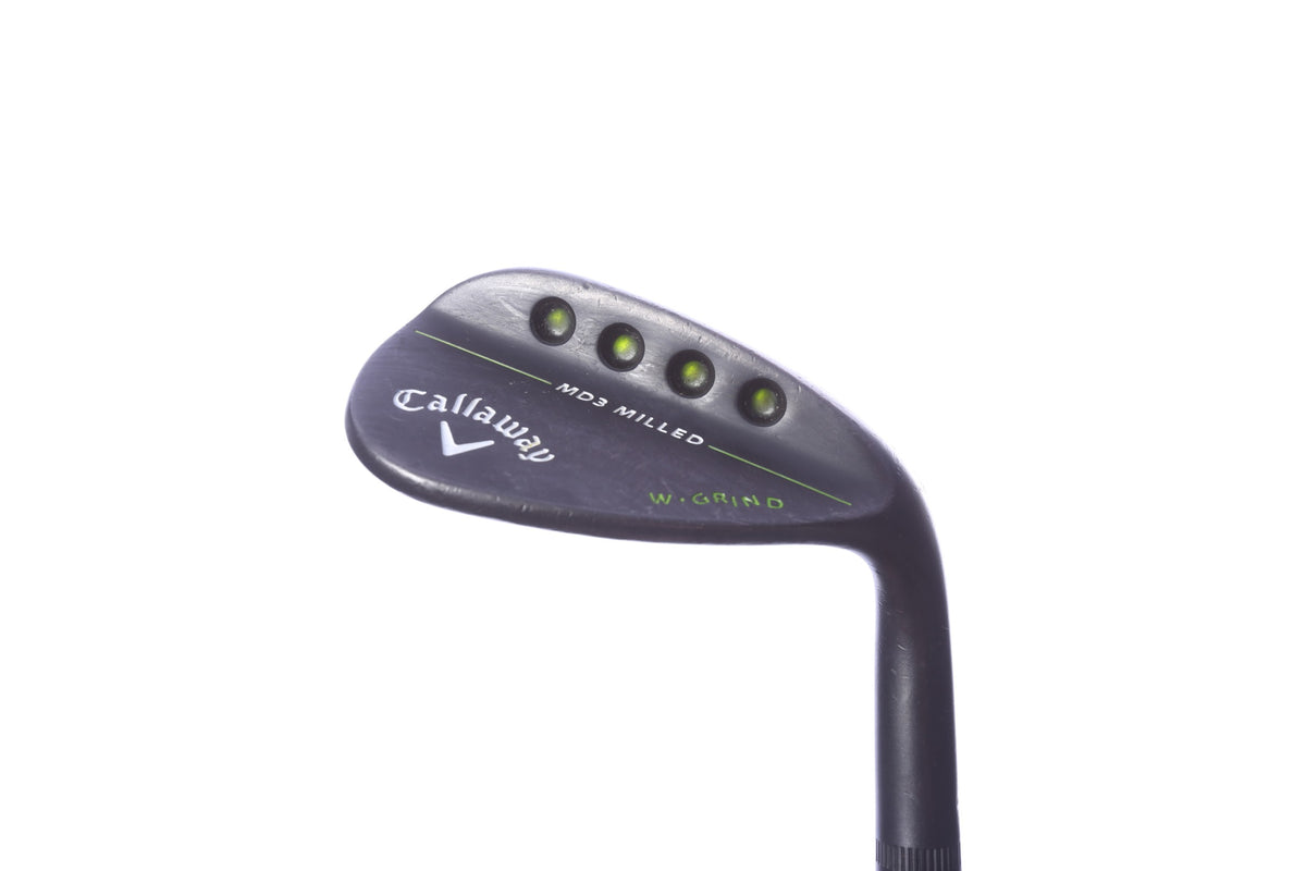 Used Callaway MD3 Milled Black Lob Wedge - Right-Handed - 58 Degrees - Wedge Flex