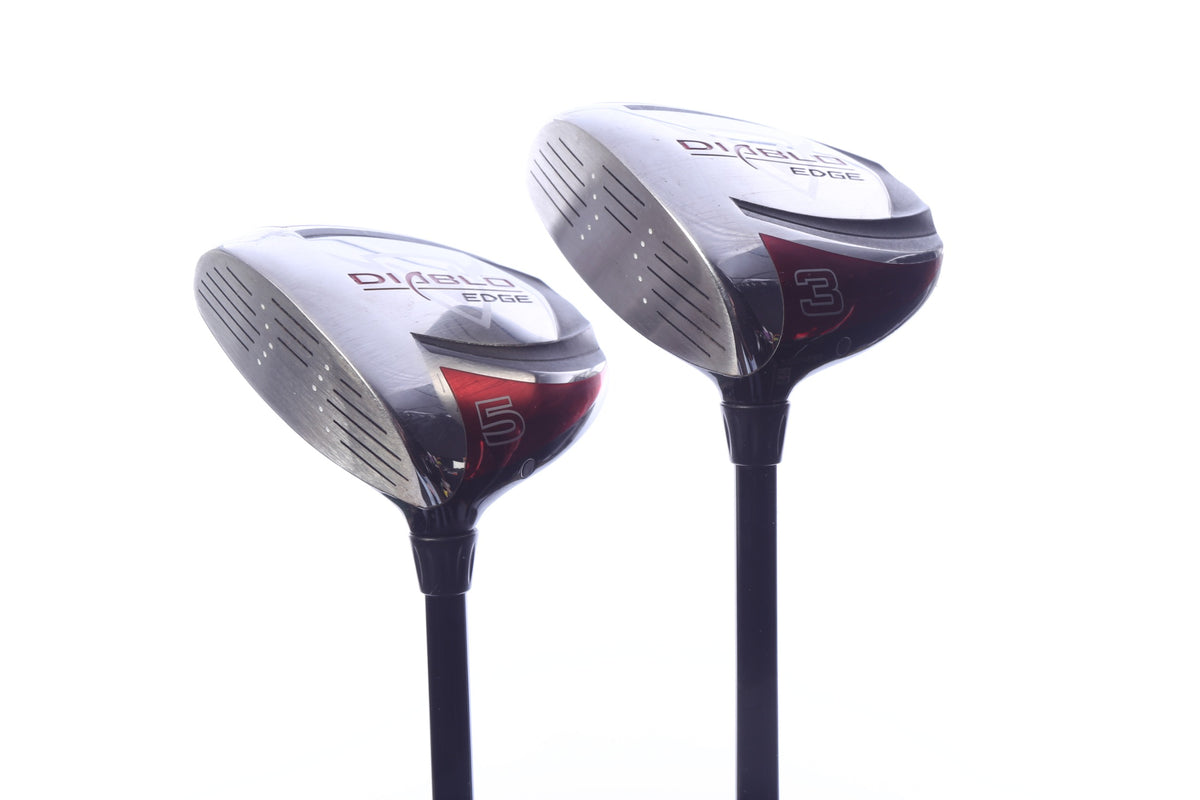 Used Callaway Diablo Edge Wood Set - Right-Handed - 3W, 5W - Regular Flex-Next Round