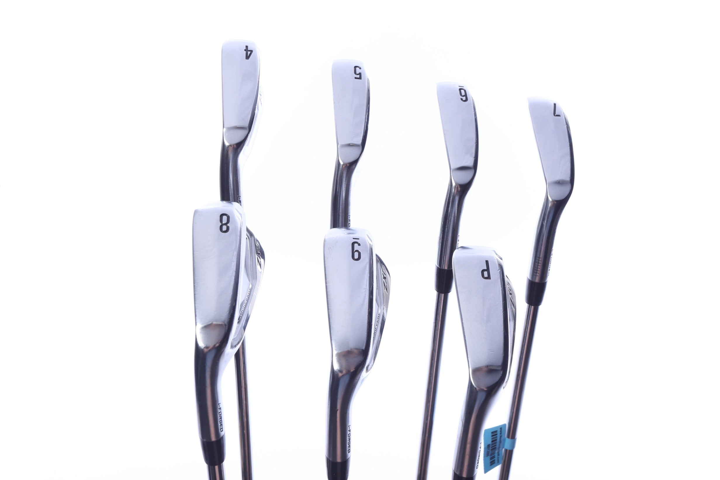 Used Srixon ZXi5 Iron Set - Left-Handed - 4-PW - Regular Flex