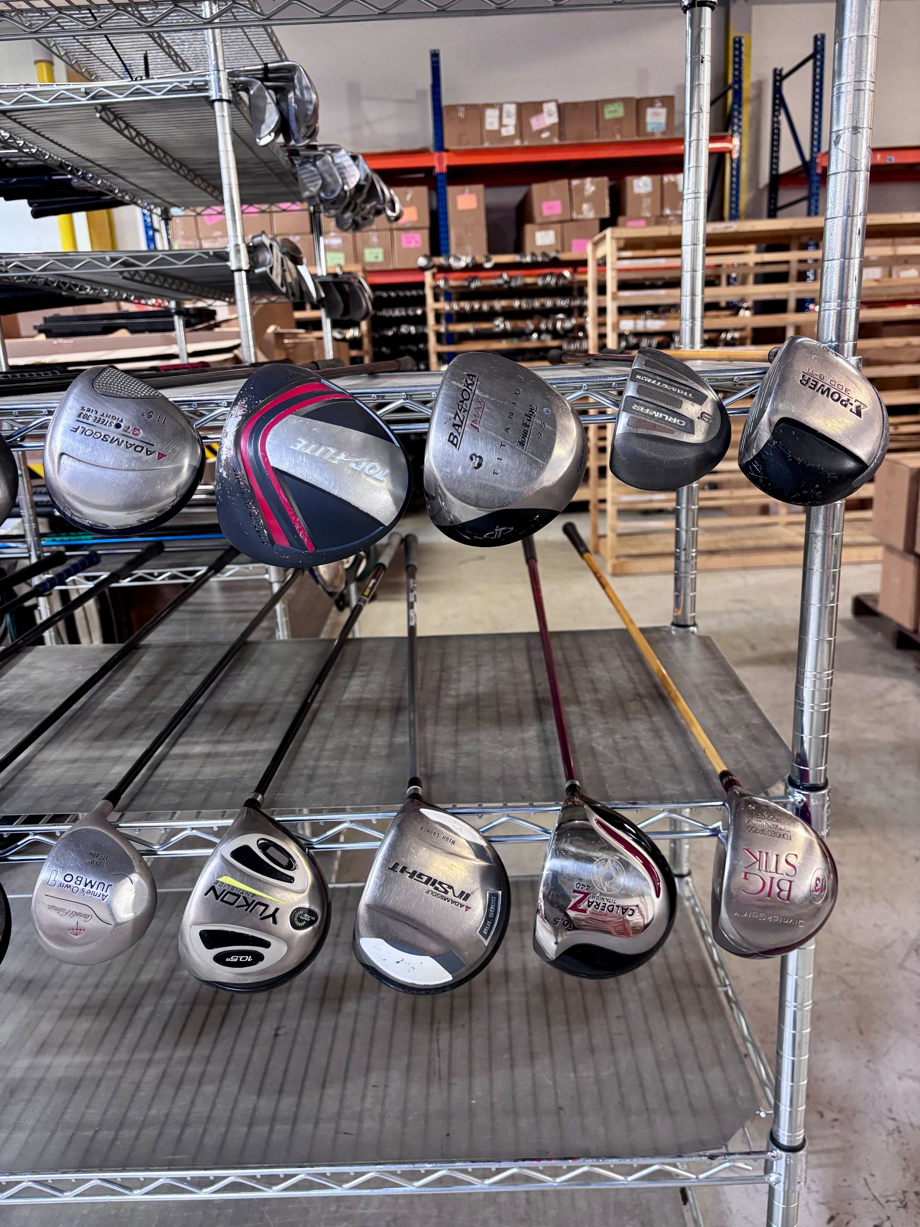 Wholesale Lot 20 Golf Clubs - Assorted Drivers-Next Round