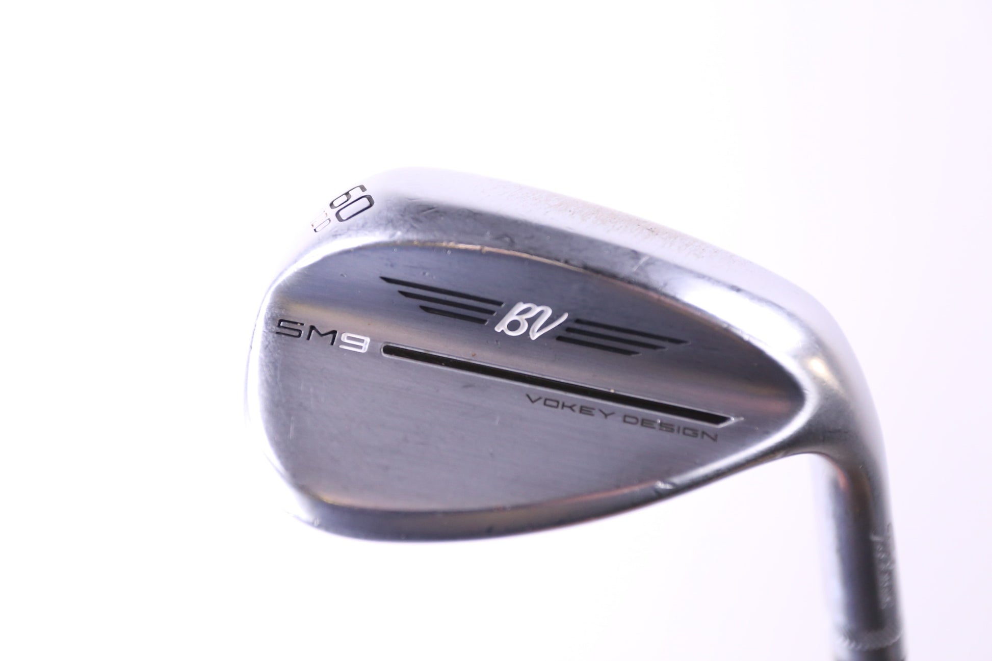 Used Titleist Vokey SM9 Tour Chrome Lob Wedge - Right-Handed - 60 Degrees - Stiff Flex-Next Round