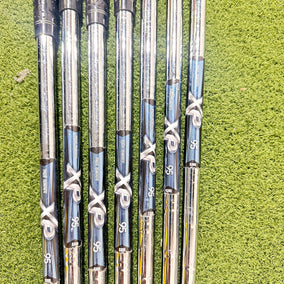 Lot of 7 Golf Shafts - Various Lengths, Flexes, and Brands-Next Round