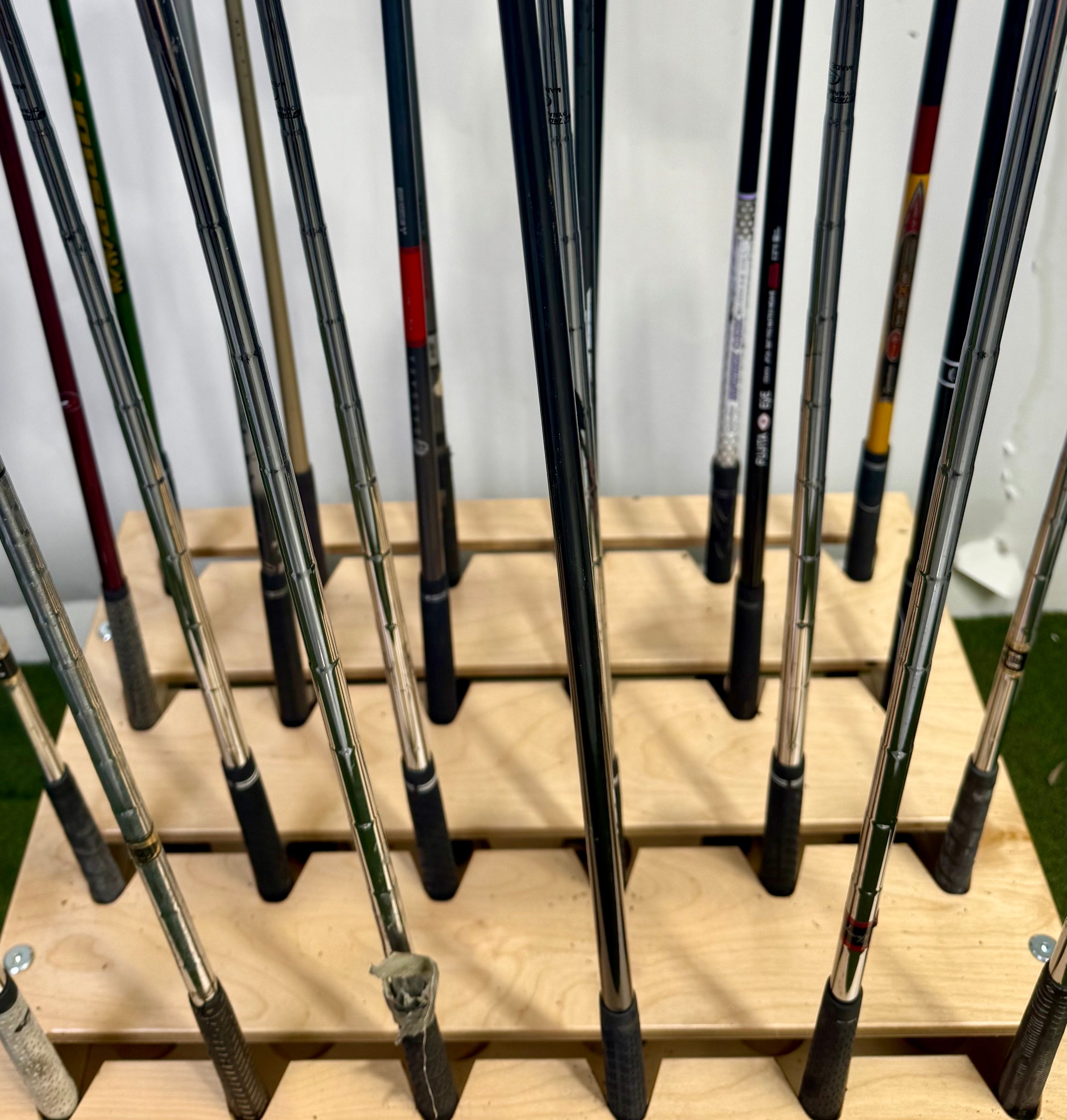 Wholesale Lot of 24 Golf Clubs - Assorted Right-Handed Drivers, Woods, and Irons