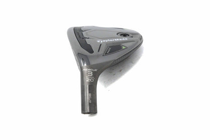 Used TaylorMade Qi35 MAX Rescue 3H - HEAD ONLY - Left-Handed - 20 Degrees
