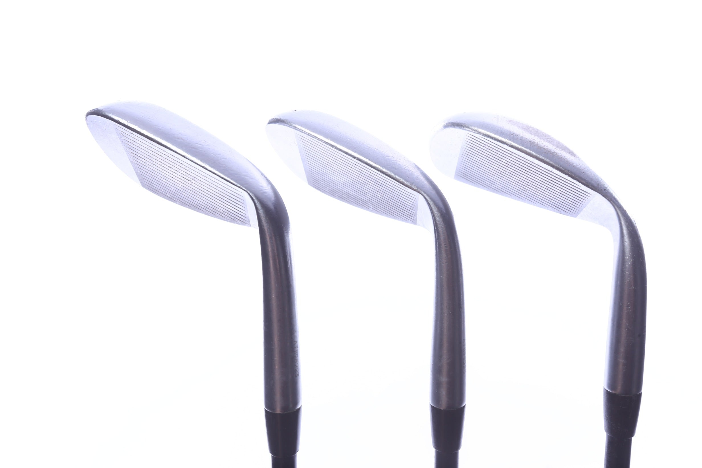 Used Ping s159 Chrome Wedge Set - Left-Handed - 52*, 56*, 60* - Soft Regular Flex
