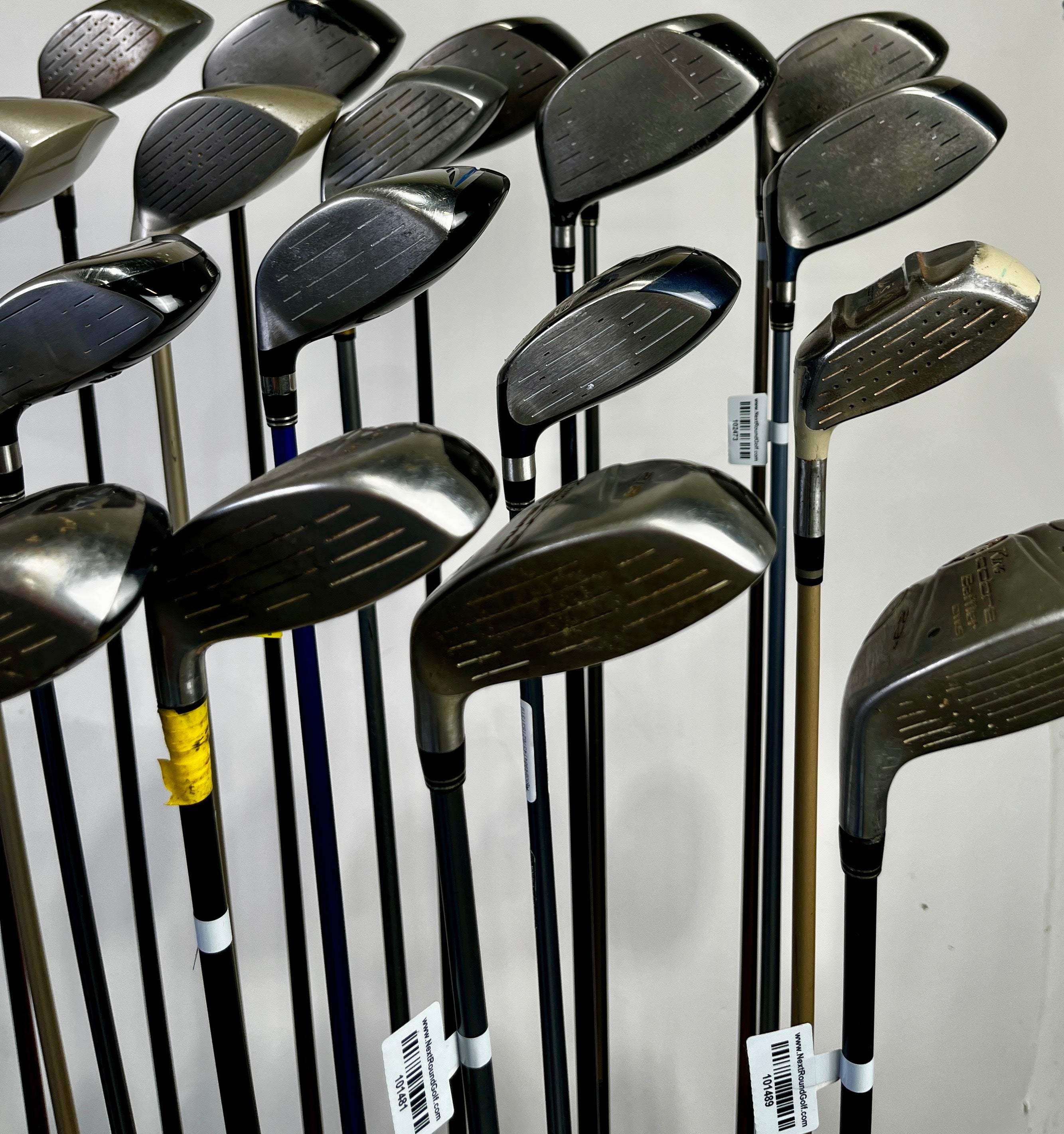 Wholesale Lot of 24 Cobra Drivers, Fairway Woods and Hybrids.-Next Round