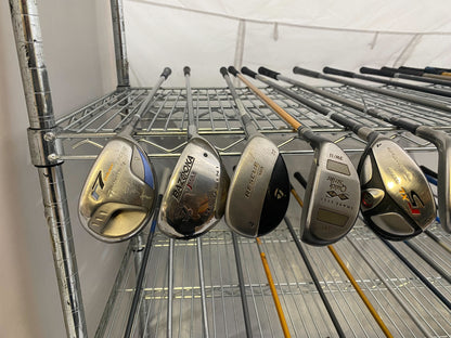 Wholesale Lot of 30 Golf Clubs - Assorted Hybrids-Next Round