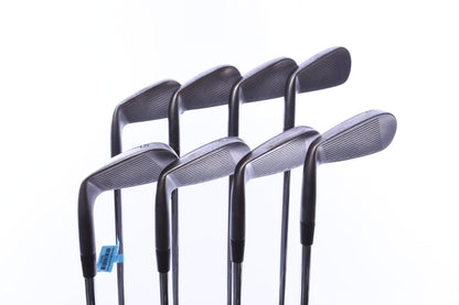 Cobra King Forged CB/MB Combo DMB Black 4-PW, GW Iron Set RH Steel Shaft Regular-Next Round