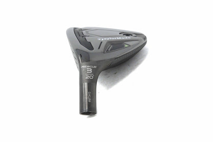 Used TaylorMade Qi35 MAX Rescue 3H - HEAD ONLY - Left-Handed - 20 Degrees