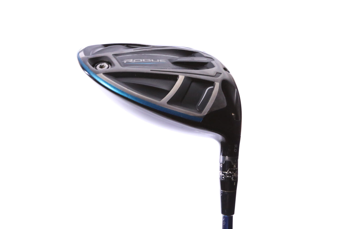 Used Callaway Rogue Driver - 9 Degrees - Extra Stiff Flex Mitsubishi Diamana Kai'li - Right-Handed