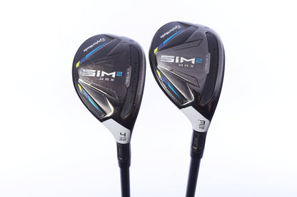 Used TaylorMade SIM2 MAX Rescue Hybrid Set - Right-Handed - 3H, 4H - Regular Flex-Next Round