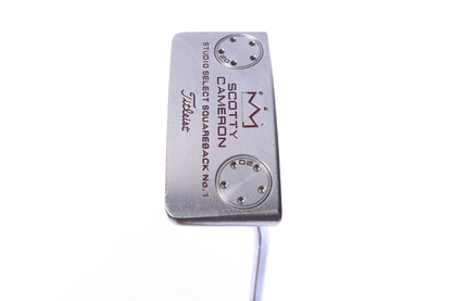 Used Titleist Scotty Cameron Studio Select Squareback Putter - Right-Handed - 34 in - Blade