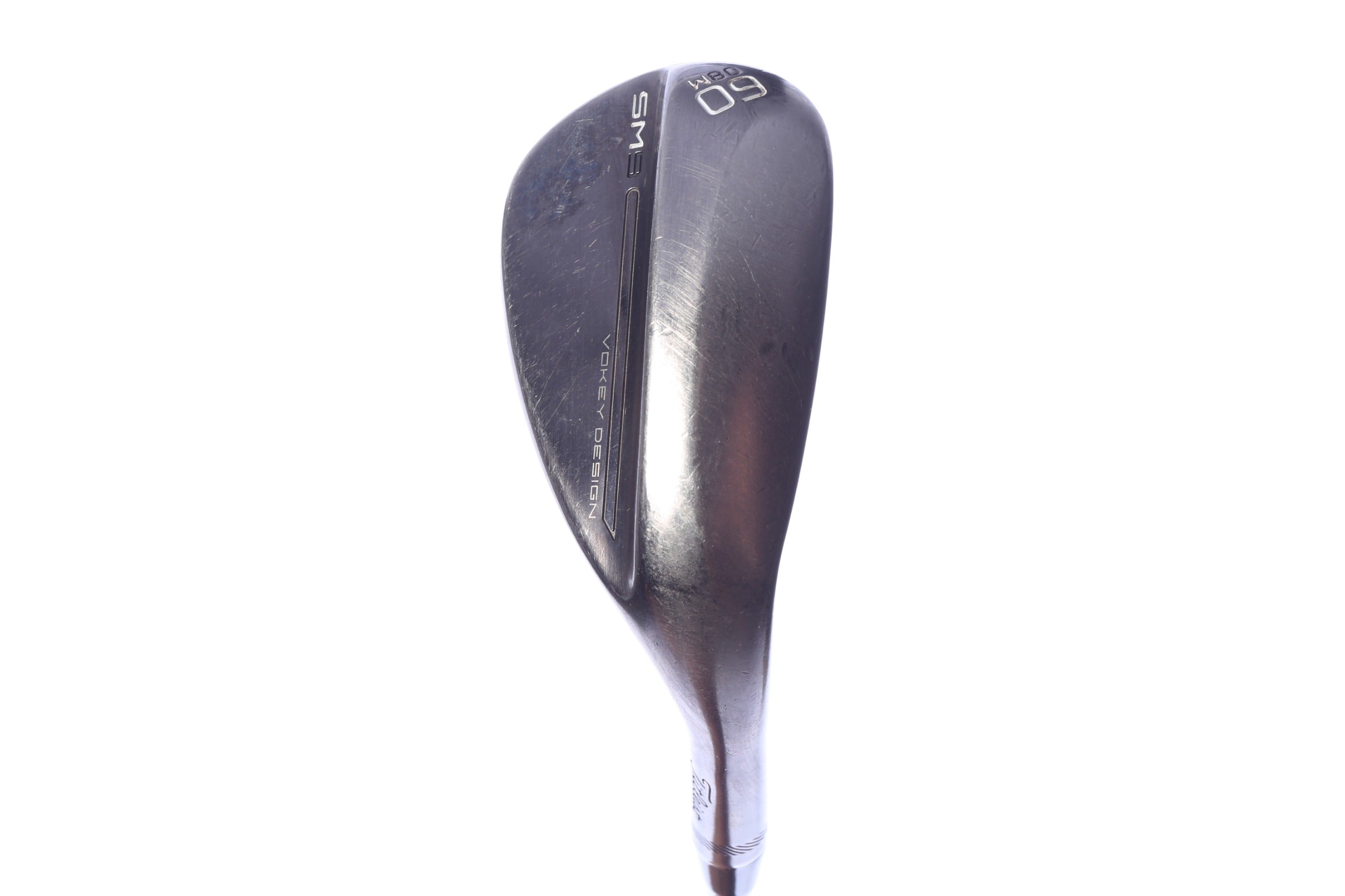 Used Titleist Vokey SM9 Brushed Steel Lob Wedge - Right-Handed - 60 Degrees - Wedge Flex