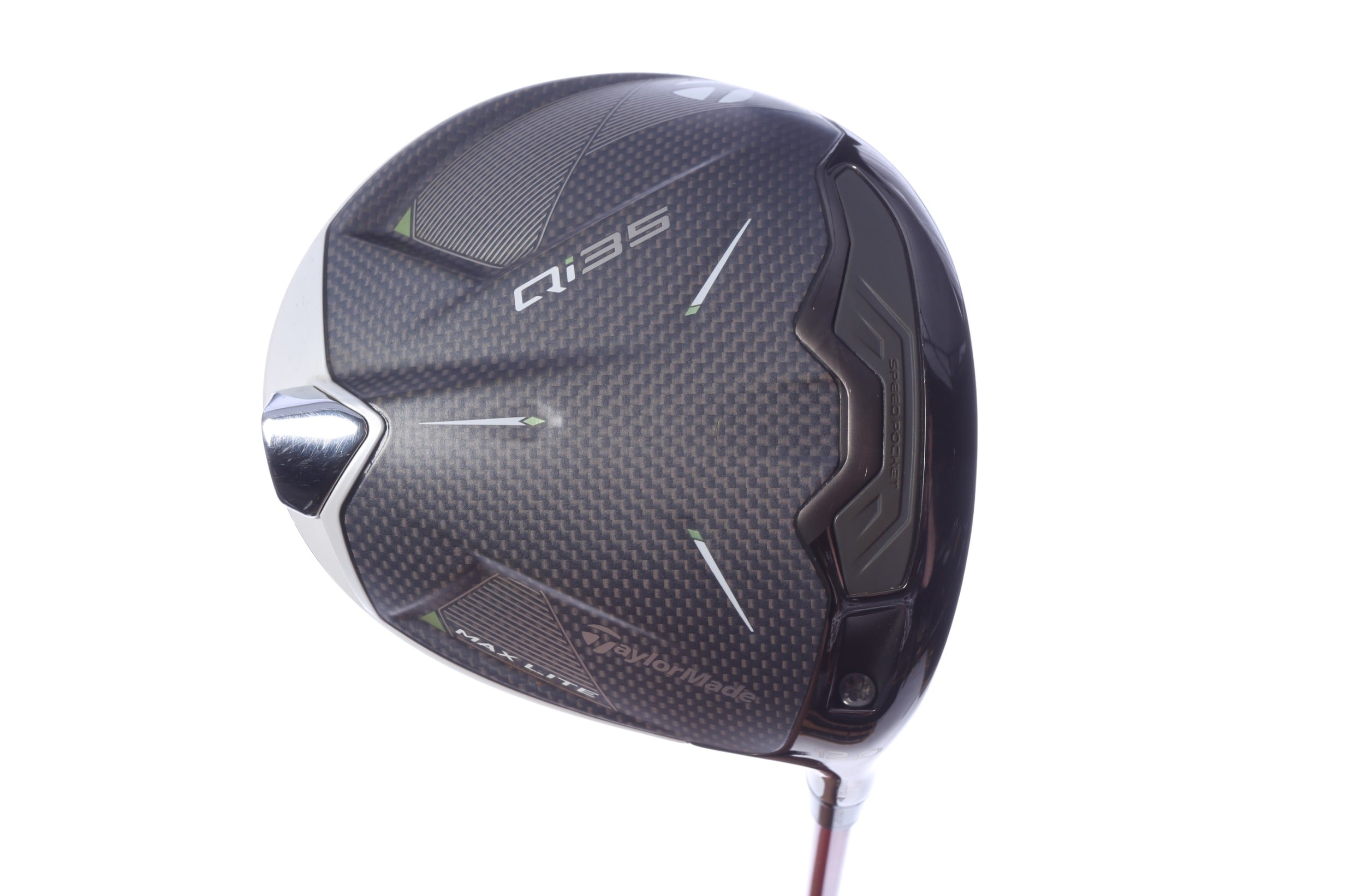 Used TaylorMade Qi35 MAX Lite Driver - 12 Degrees - Seniors Flex Fujikura Ventus Red - Right-Handed-Next Round