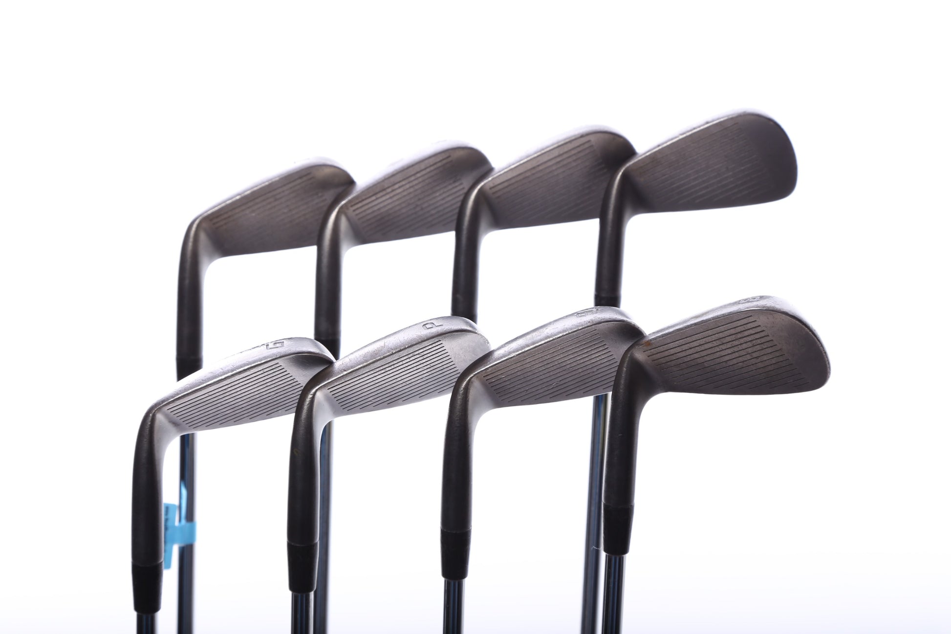 Used Cobra King Forged CB/MB Combo DMB Black Iron Set - Right-Handed - 4-PW, GW - Regular Flex-Next Round