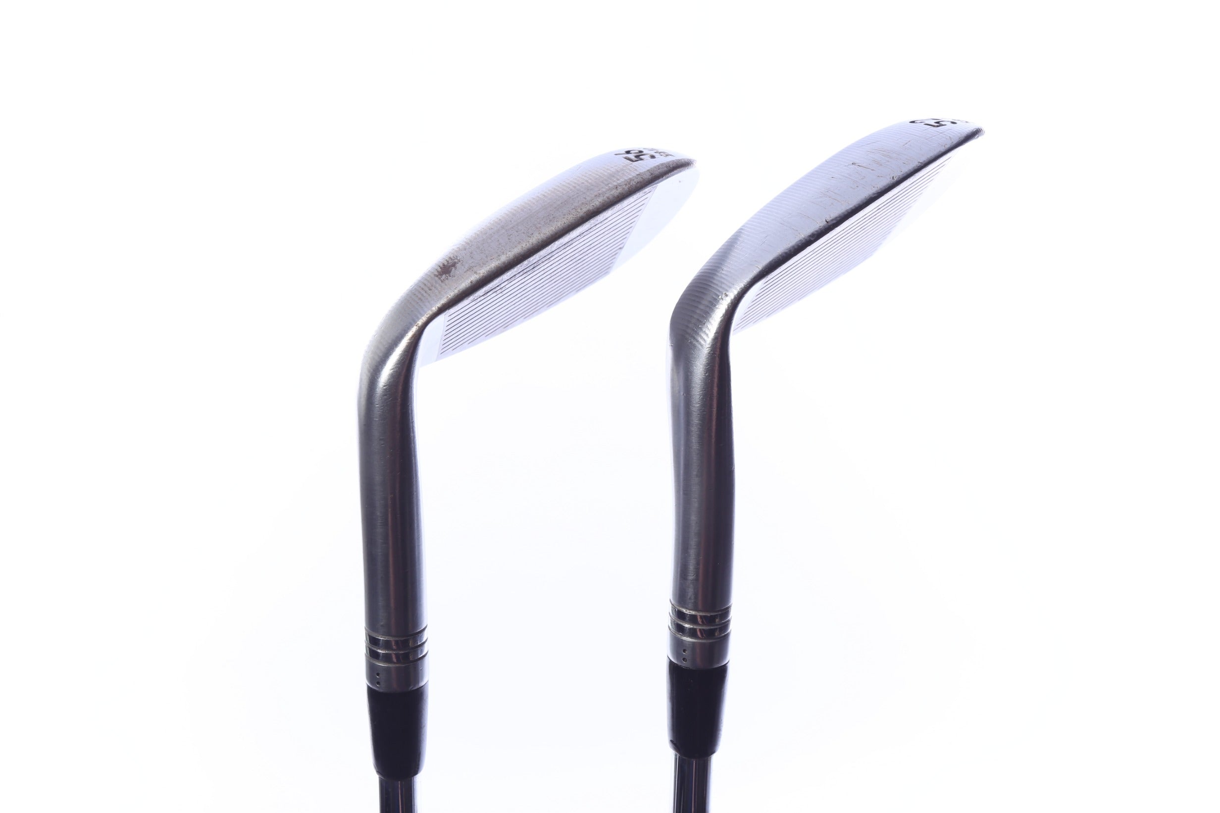 Used TaylorMade Milled Grind 2 Chrome Wedge Set - Right-Handed - 52*, 56* - Stiff Flex