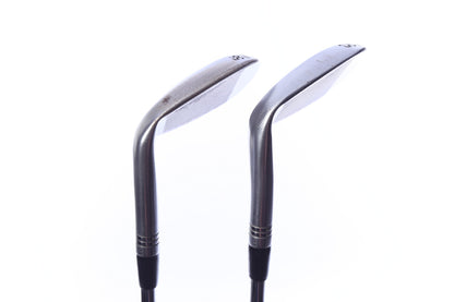 Used TaylorMade Milled Grind 2 Chrome Wedge Set - Right-Handed - 52*, 56* - Stiff Flex