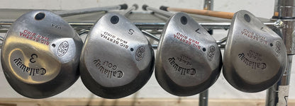 Wholesale Lot of 20 Golf Clubs - Callaway Big Bertha War Bird Fairway Woods-Next Round