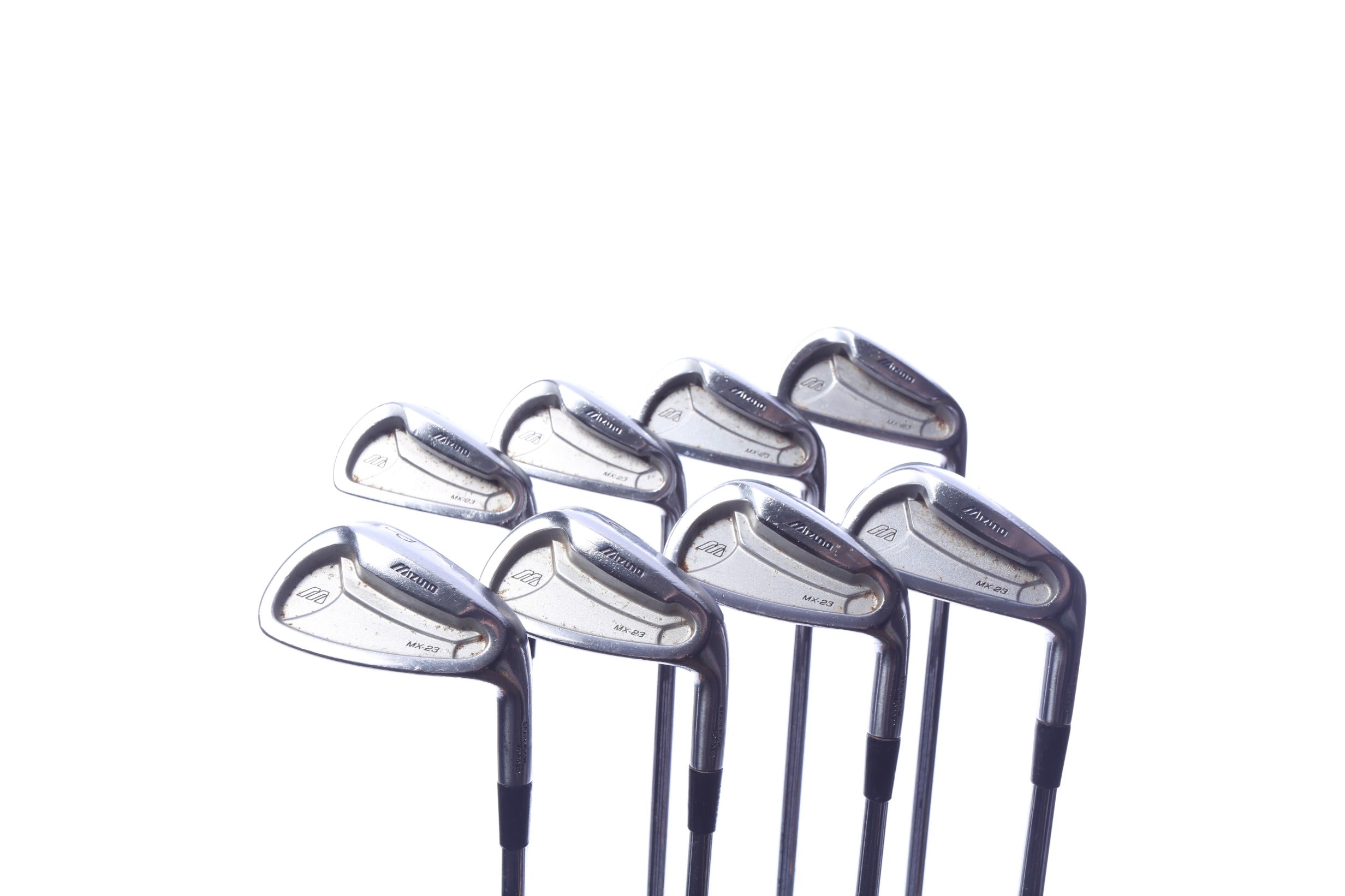 Used Mizuno MX 23 Iron Set - Right-Handed - 3-PW - Extra Stiff Flex-Next Round