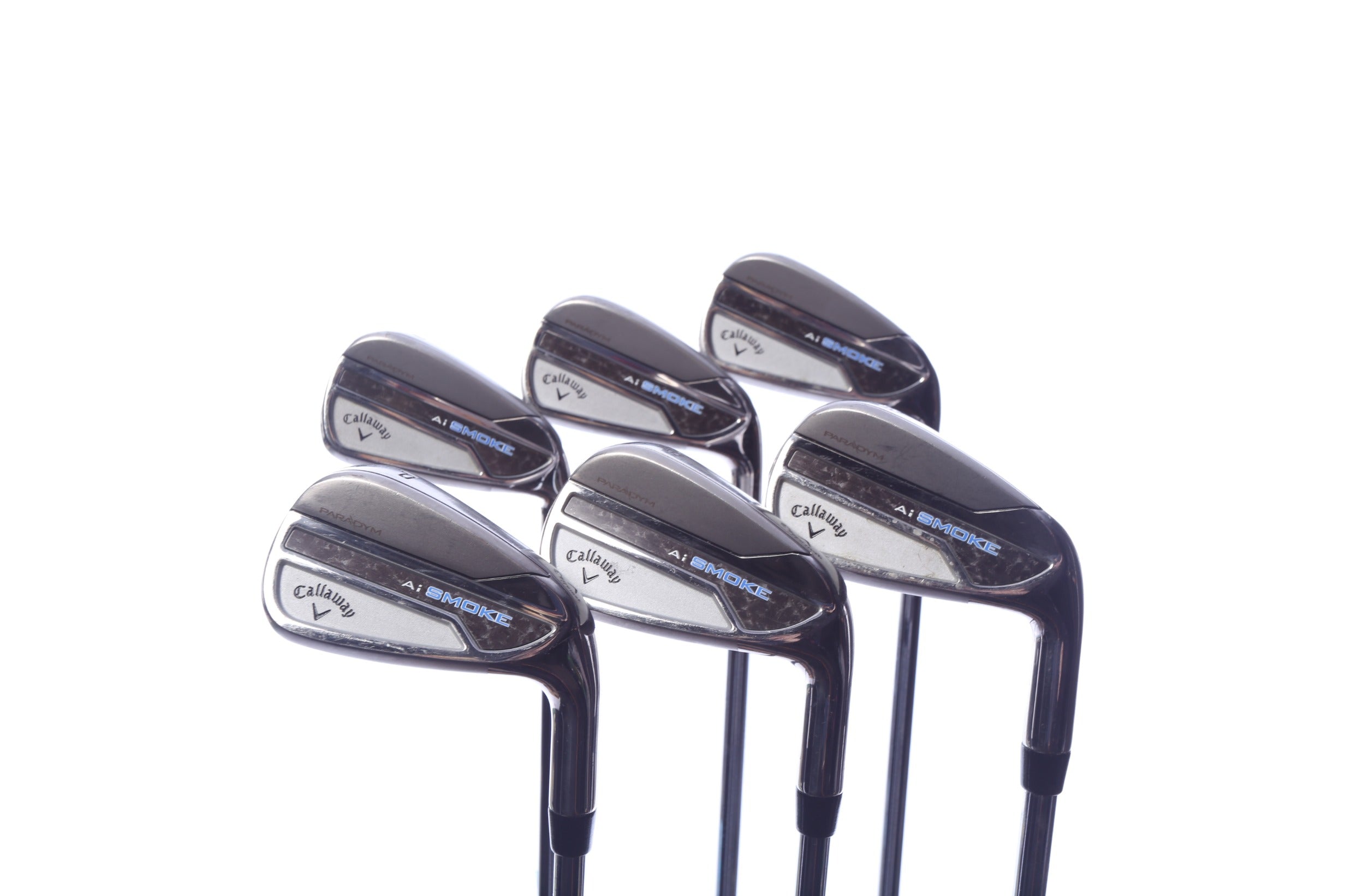 Used Callaway Paradym Ai Smoke Iron Set - Right-Handed - 5-PW - Stiff Flex-Next Round