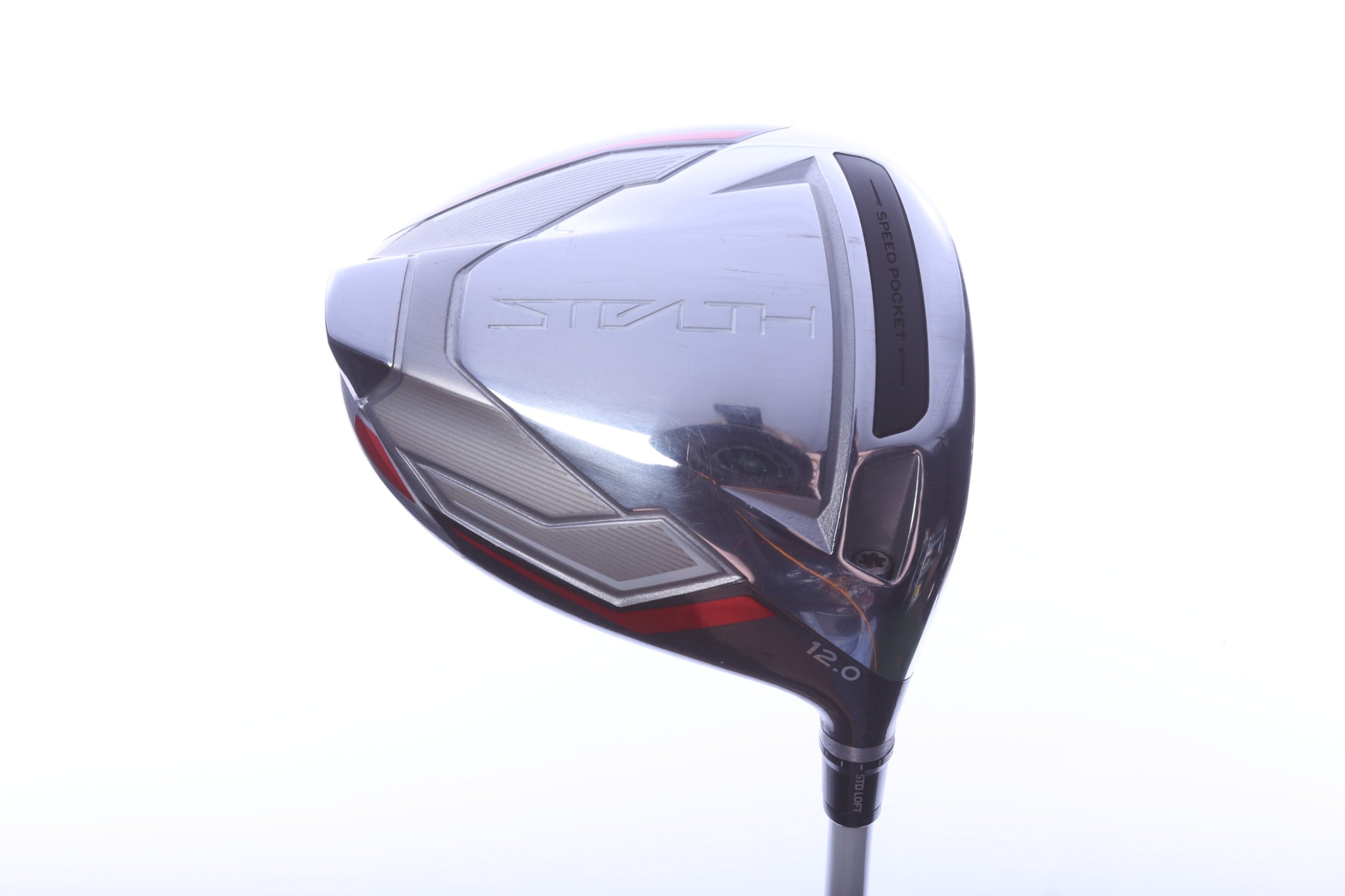 Used TaylorMade STEALTH Driver - 12 Degrees - Seniors Flex Fujikura Air Speeder - Right-Handed