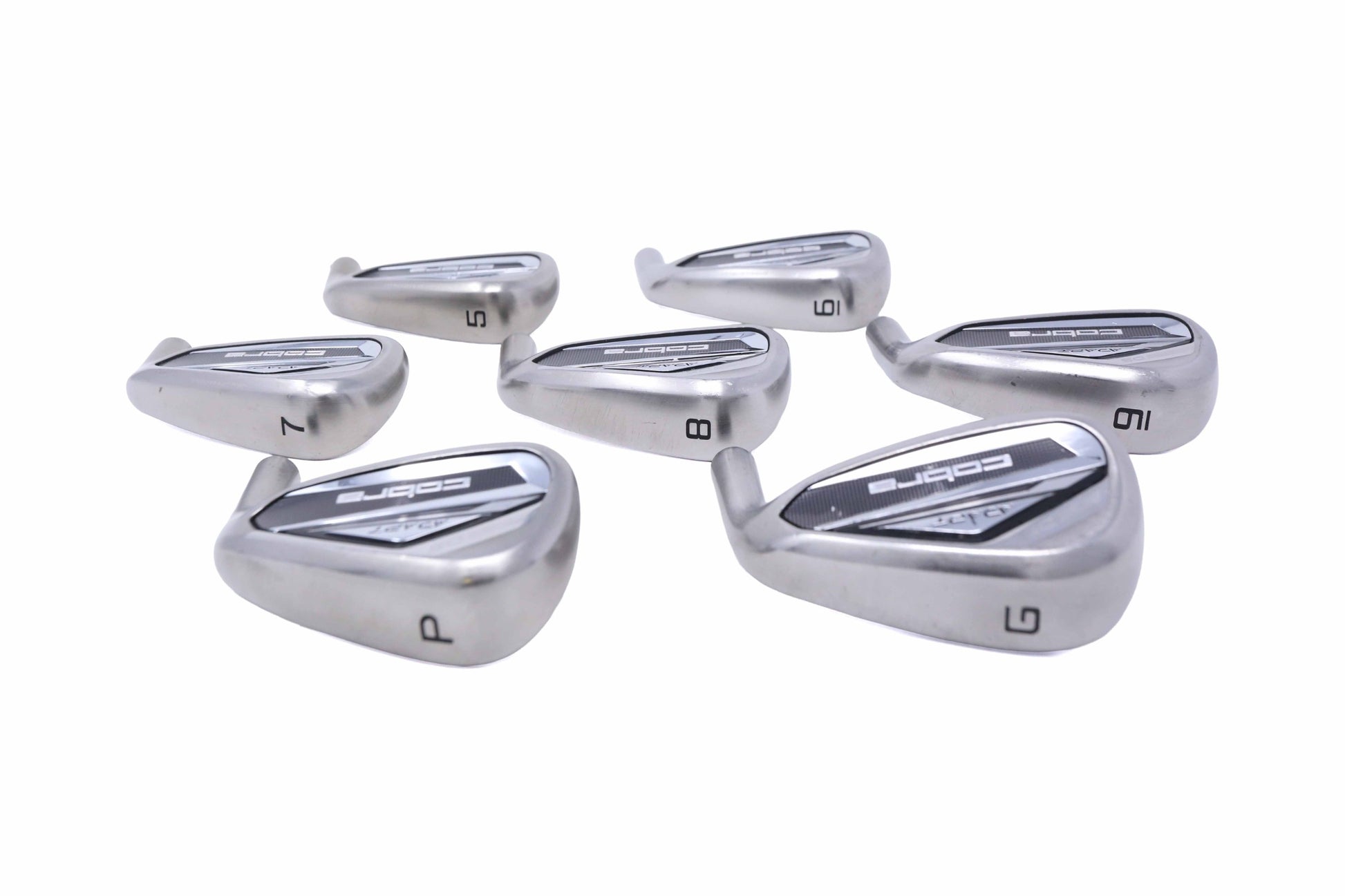Used Cobra DS-ADAPT Iron Set - HEAD ONLY - Right-Handed - 5-PW, GW-Next Round
