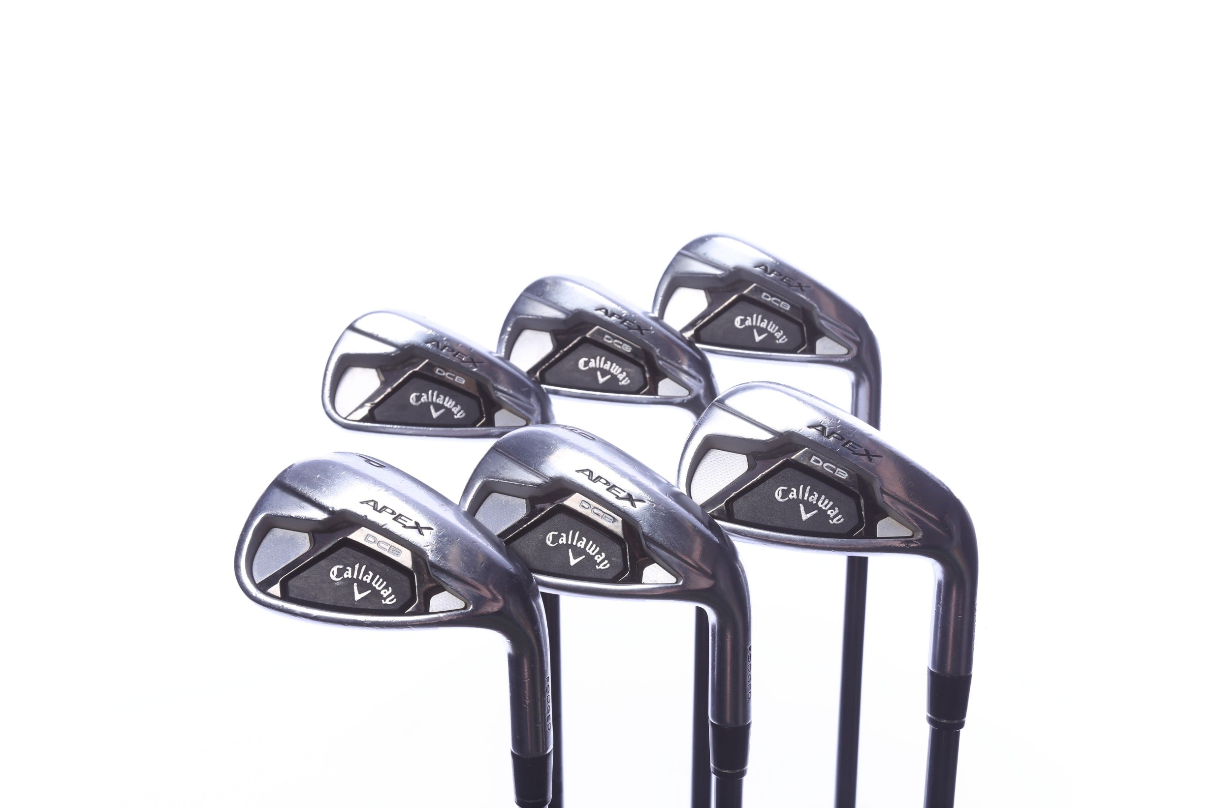 Used Callaway Apex DCB Iron Set - Right-Handed - 5-PW - Stiff Flex
