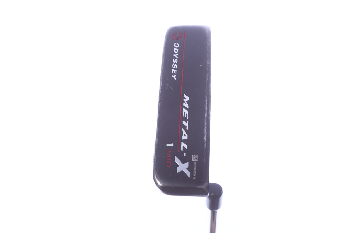 Used Odyssey Metal-X #1 Mid Putter - Right-Handed - 35 in - Blade