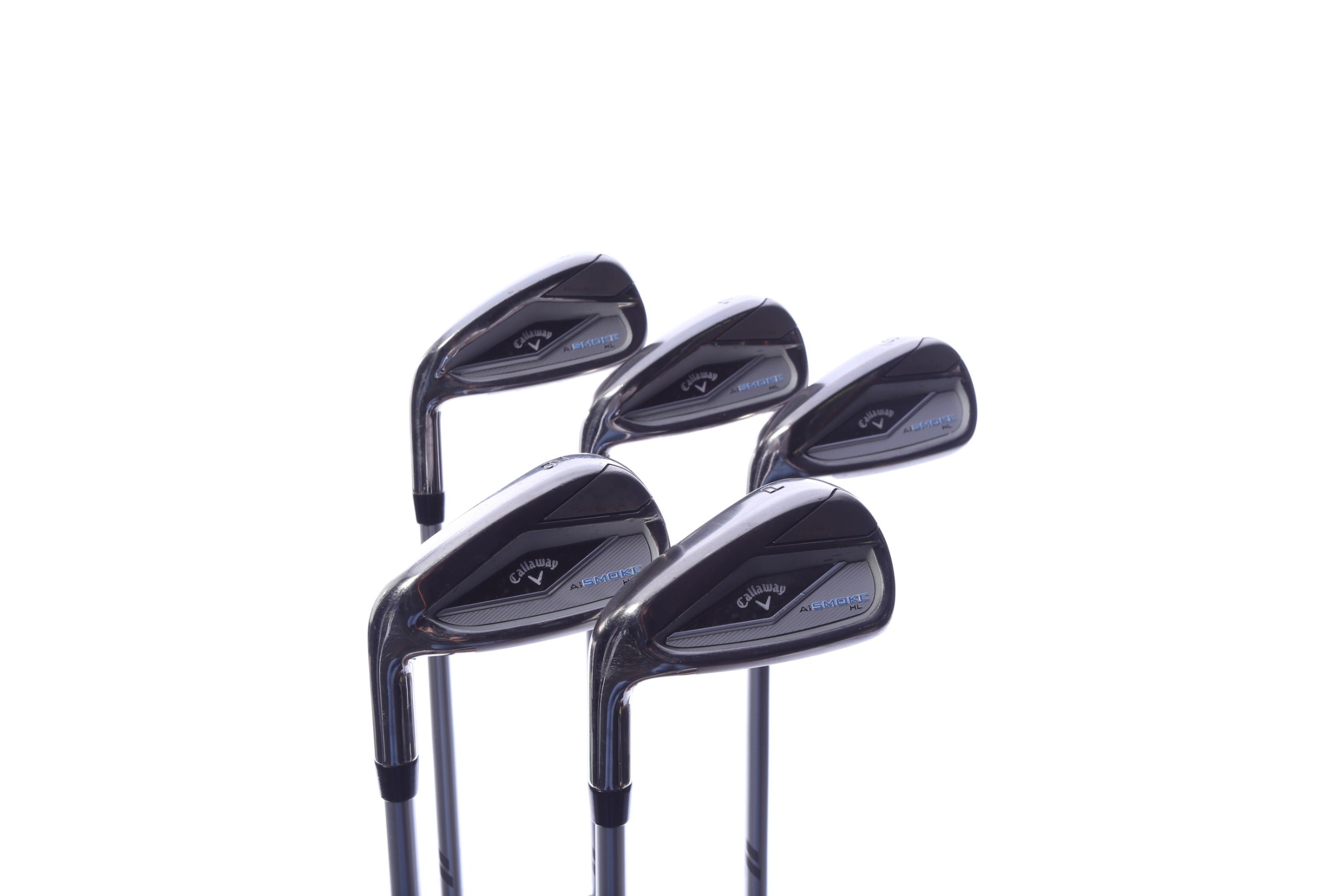 Used Callaway Paradym Ai Smoke HL Iron Set - Left-Handed - 6-PW - Seniors Flex