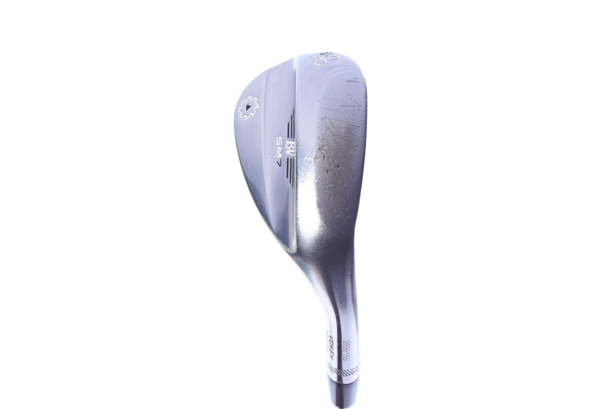 Used Titleist Vokey SM7 Tour Chrome Lob Wedge - Right-Handed - 60 Degrees - Wedge Flex-Next Round