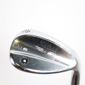 Used Titleist Vokey SM6 Tour Chrome Lob Wedge - Right-Handed - 58 Degrees - Stiff Flex-Next Round