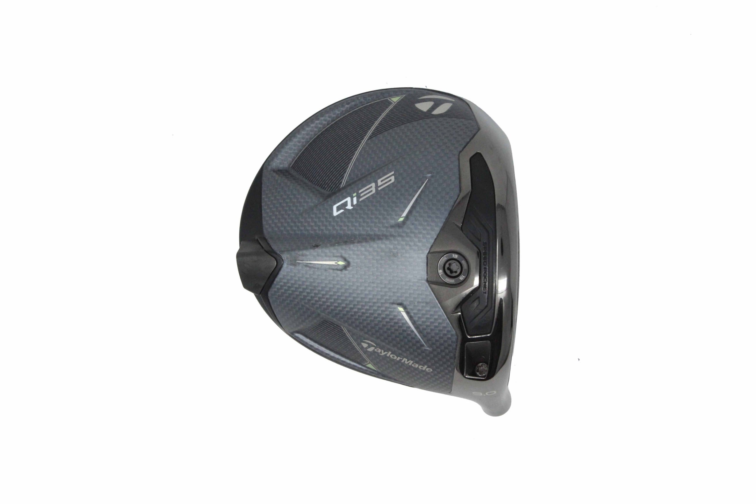 Used TaylorMade Qi35 Driver - HEAD ONLY - Right-Handed - 9 Degrees
