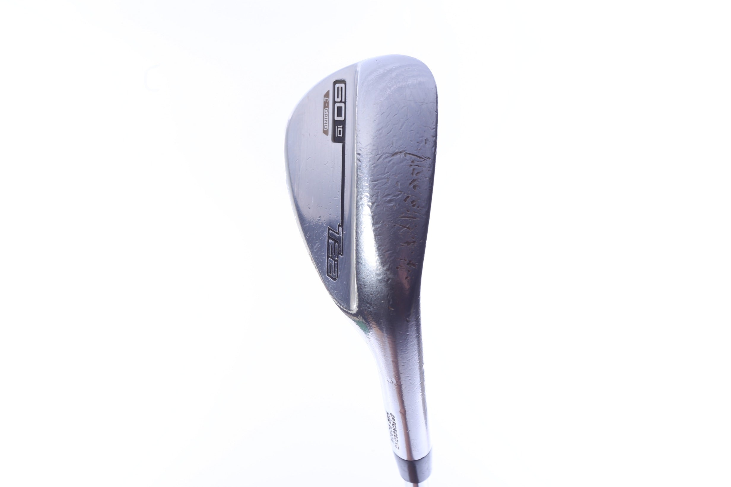 Used Mizuno T22 Satin Chrome Lob Wedge - Right-Handed - 60 Degrees - Stiff Flex