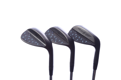Used Titleist Vokey SM8 Jet Black Wedge Set - Right-Handed - 50*, 56*, 60* - Wedge Flex-Next Round