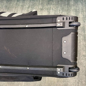 Amazon Basics Soft-Sided Black Wheeled Golf Travel Bag-Next Round