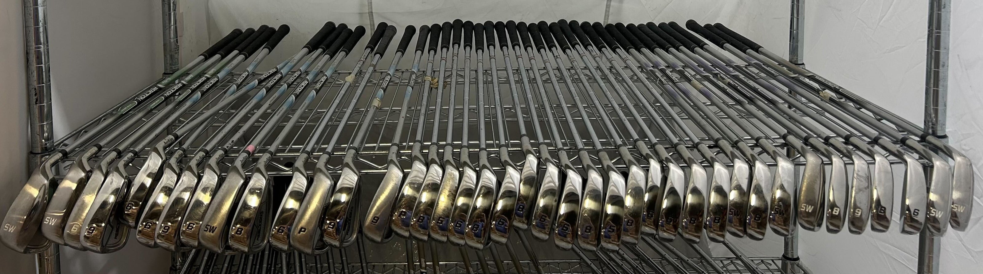 Wholesale Lot of 40 Golf Clubs - All Right Handed - Tour Edge Irons and Wedges-Next Round