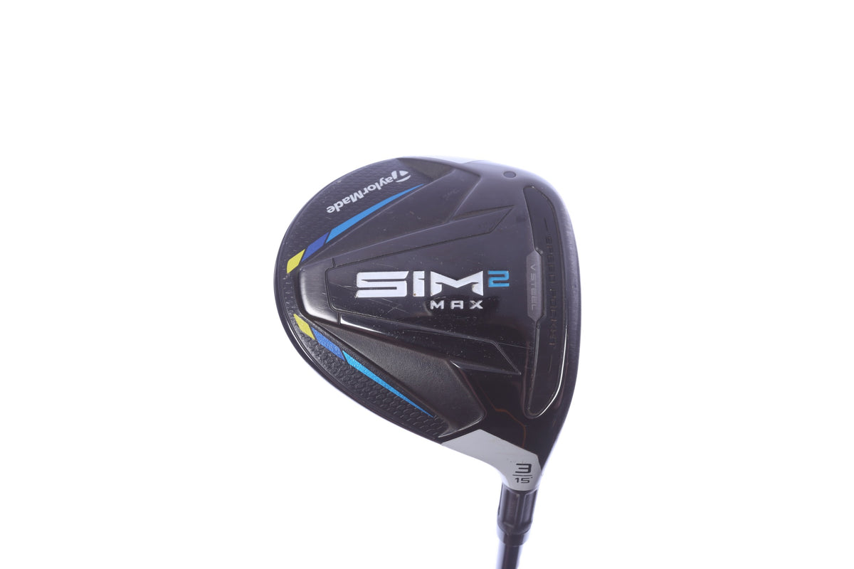 Used TaylorMade SIM2 MAX 3-Wood - Right-Handed - 15 Degrees - Regular Flex