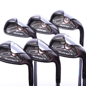 Used TaylorMade Burner 2.0 Iron Set - Right-Handed - 6-PW, SW - Stiff Flex-Next Round