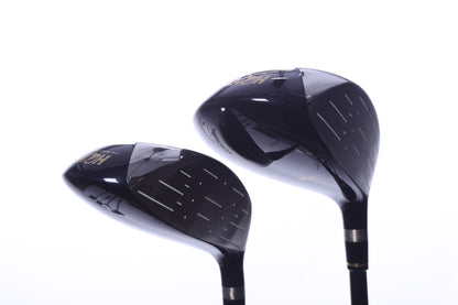 Used Honma Twin Marks 420RF Titanium Gold Crown Wood Set - Left-Handed - 3W, 5W - Regular Flex-Next Round