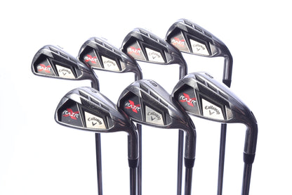 Used Callaway Razr X NG Iron Set - Right-Handed - 4-PW - Uniflex Flex