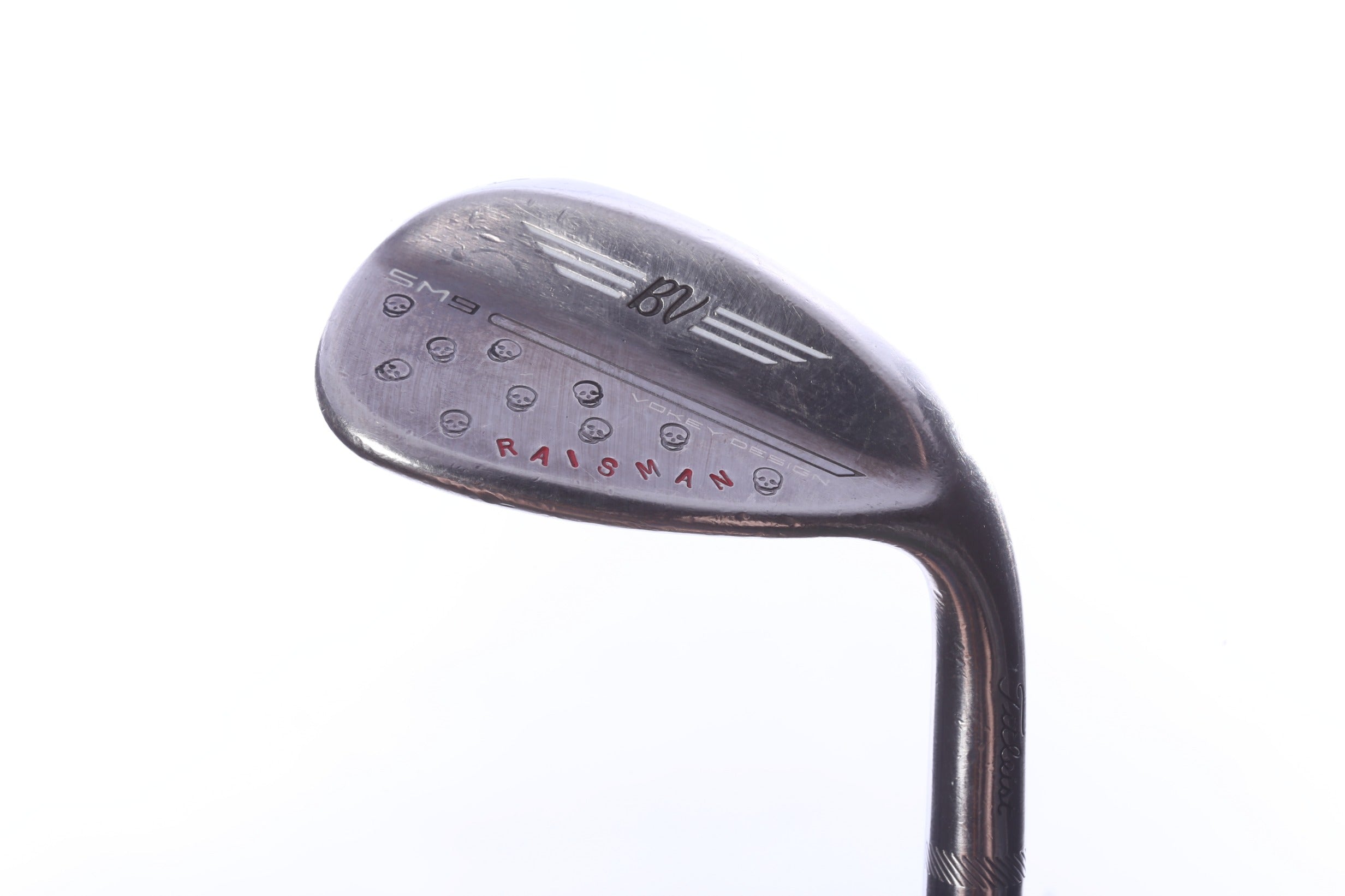 Used Titleist Vokey SM9 Brushed Steel Sand Wedge - Right-Handed - 54 Degrees - Wedge Flex-Next Round