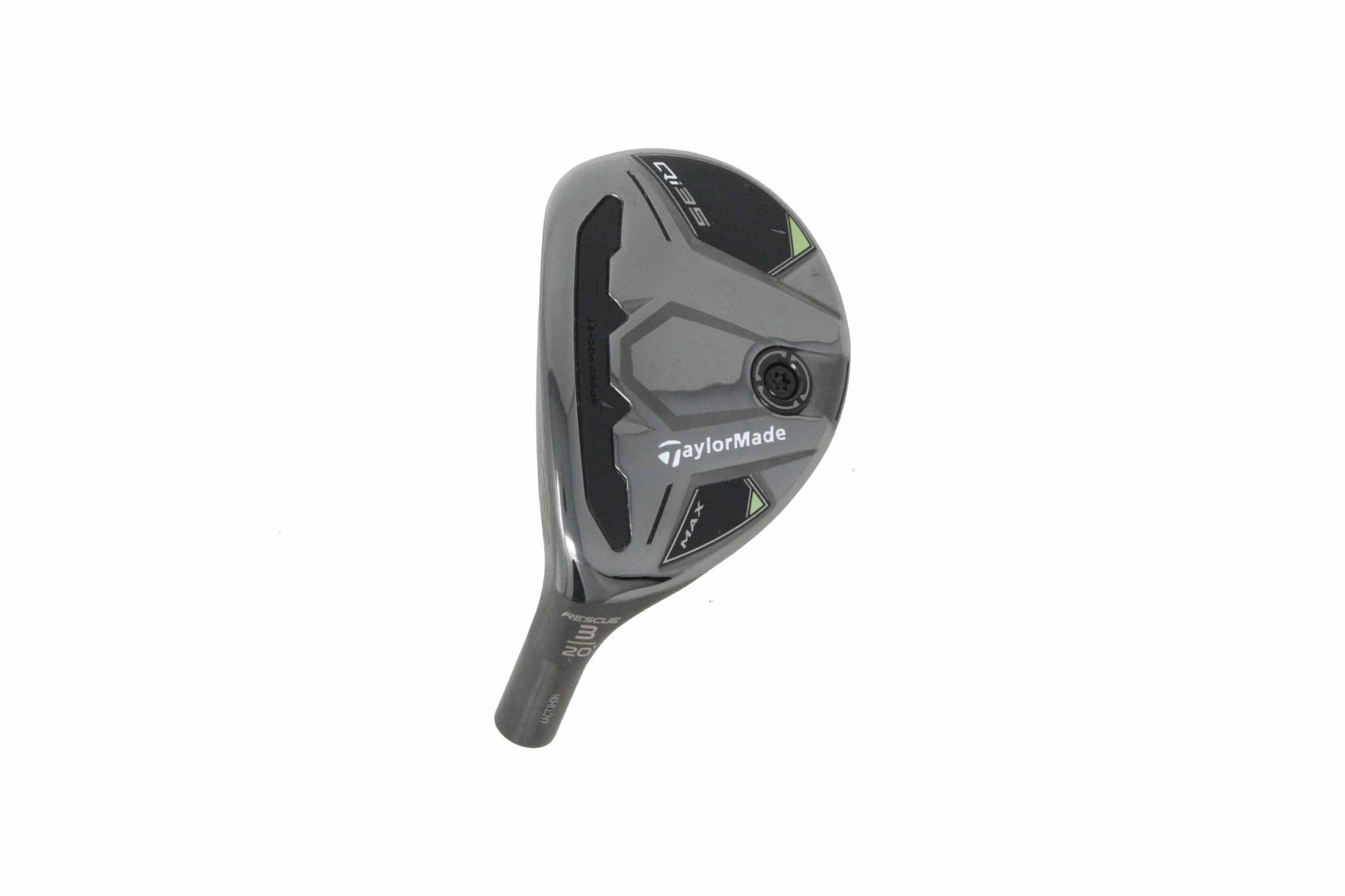 Used TaylorMade Qi35 MAX Rescue 3H - HEAD ONLY - Left-Handed - 20 Degrees