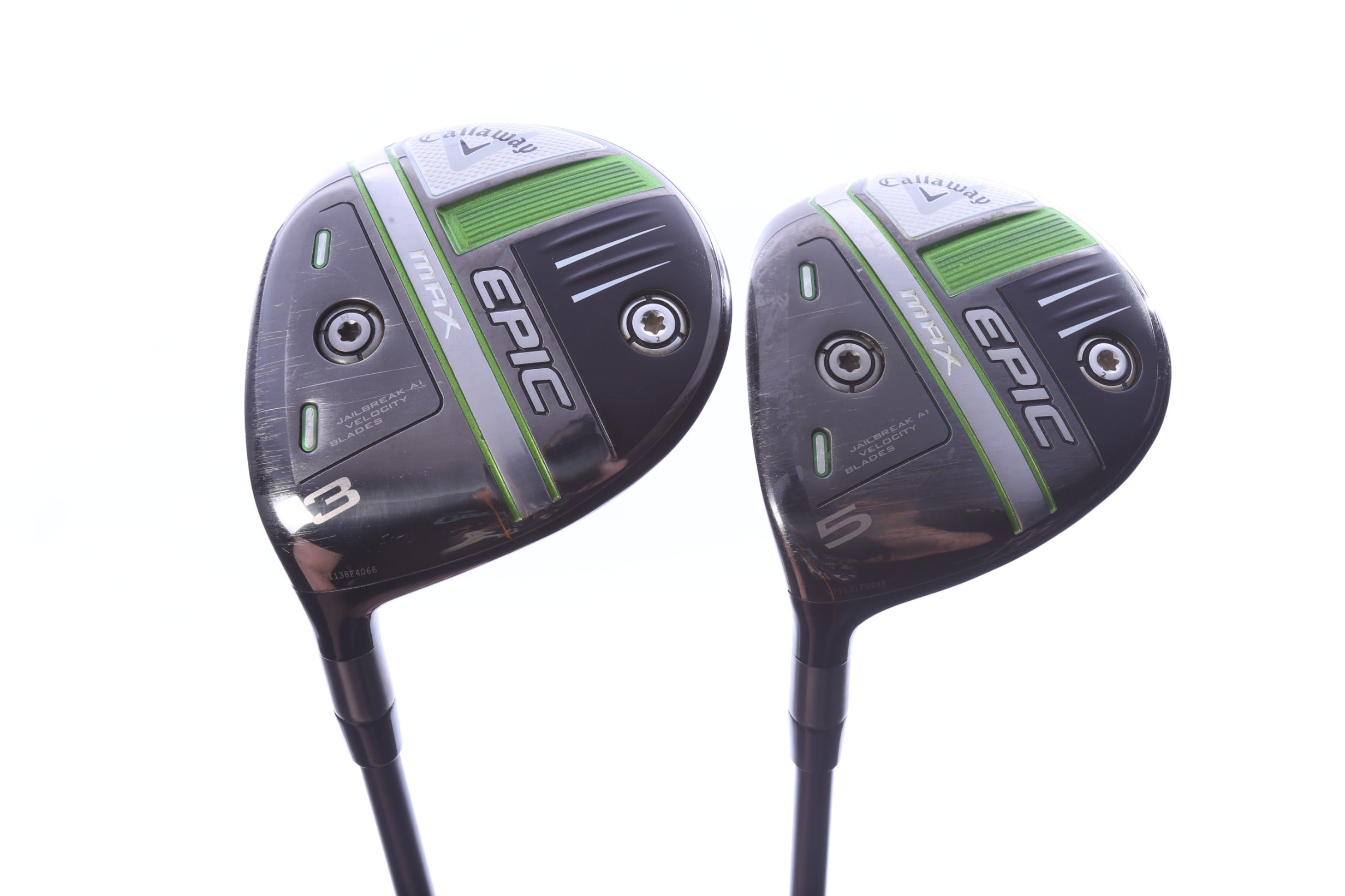 Used Callaway Epic MAX Wood Set - Left-Handed - 3W, 5W - Seniors Flex-Next Round