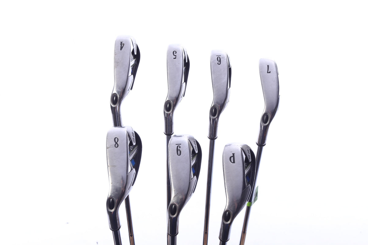 Used Callaway X-22 Iron Set - Left-Handed - 4-PW - Uniflex Flex